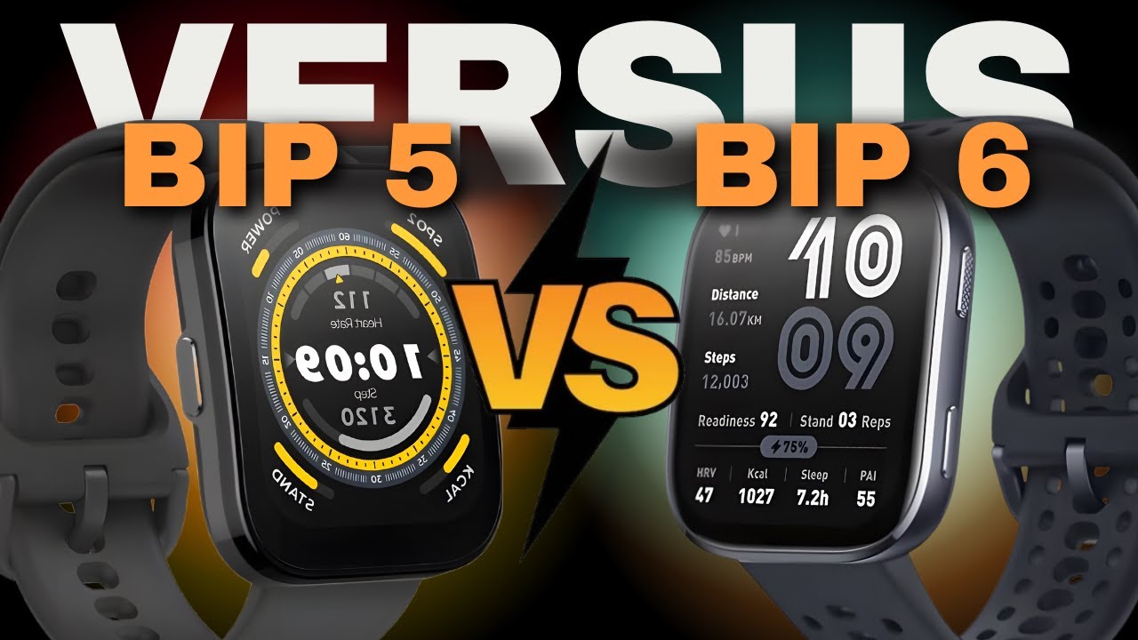 Amazfit BIP 6 Vs Amazfit BIP 5 SUPER Comparativo - Qual é o Melhor? Veja Aqui!