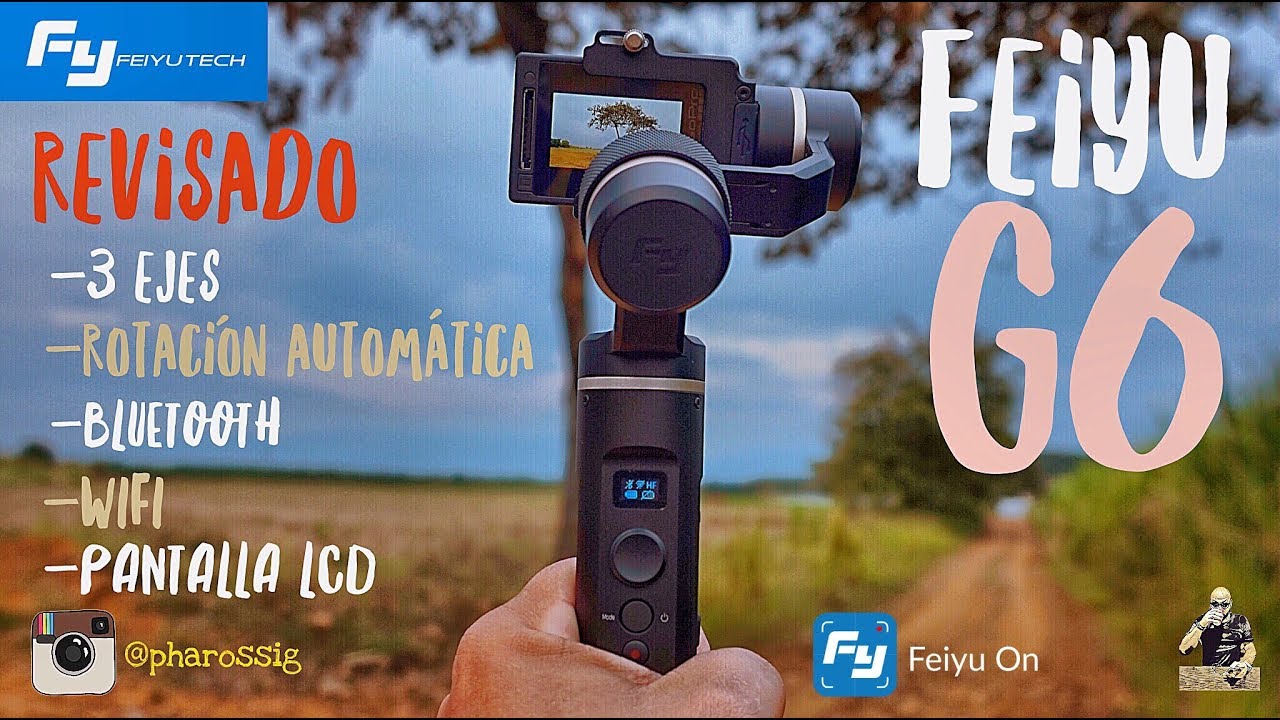 GIMBAL FEIYU G6 REVISADO EN ESPAÑOL