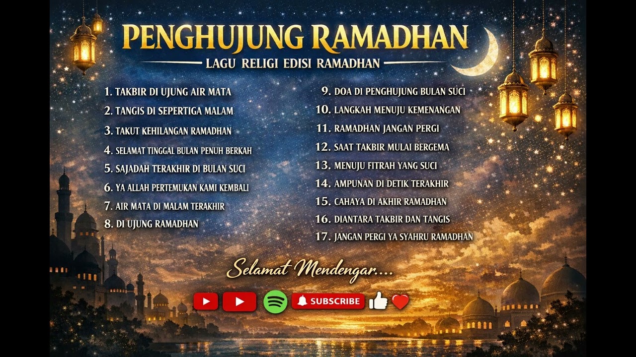 PENGHUJUNG RAMADHAN - LAGU RELIGI PALING SEDIH DI AKHIR RAMADHAN