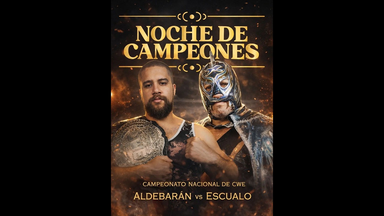 El origen 208: Escualo vs Aldebaran (c) por el Campeonato Nacional CWE