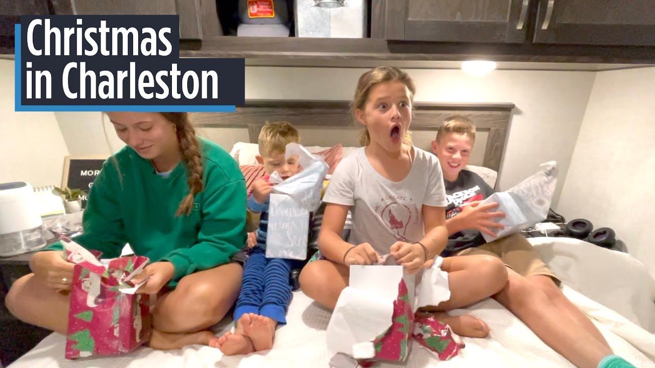 Christmas in Charleston // Christmas in a RV // Full Time RV Family