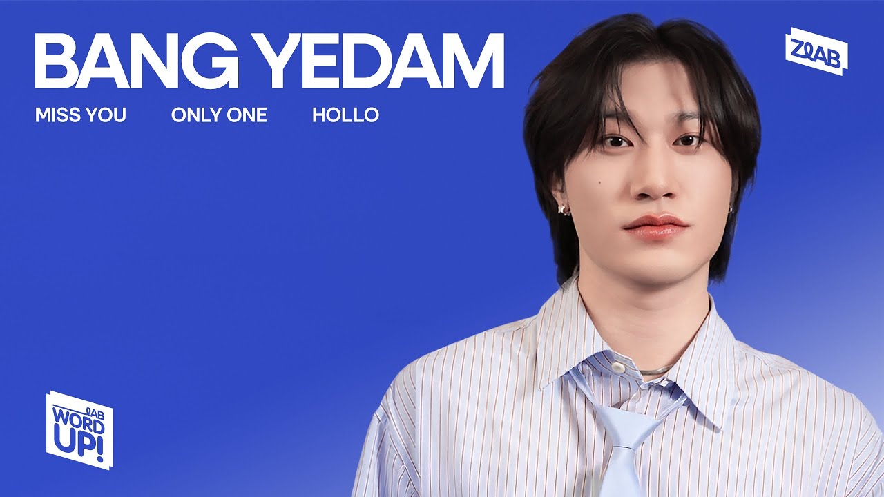 BANG YEDAM - &lsquo;Only One&rsquo;, &lsquo;Miss You&rsquo;, &lsquo;Hollo&rsquo;| Live at LAB WordUp! | ZLAB