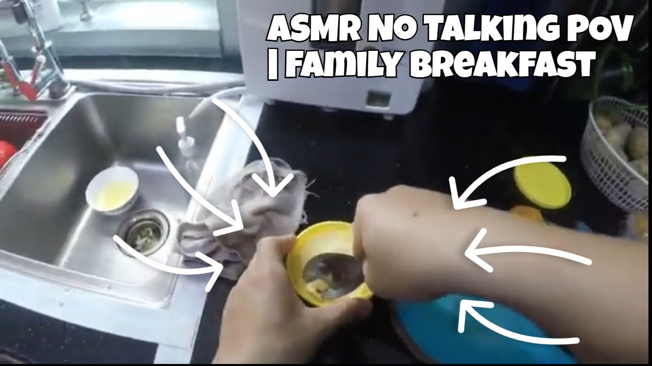 POV ASMR Simple Vietnamese Morning Meal