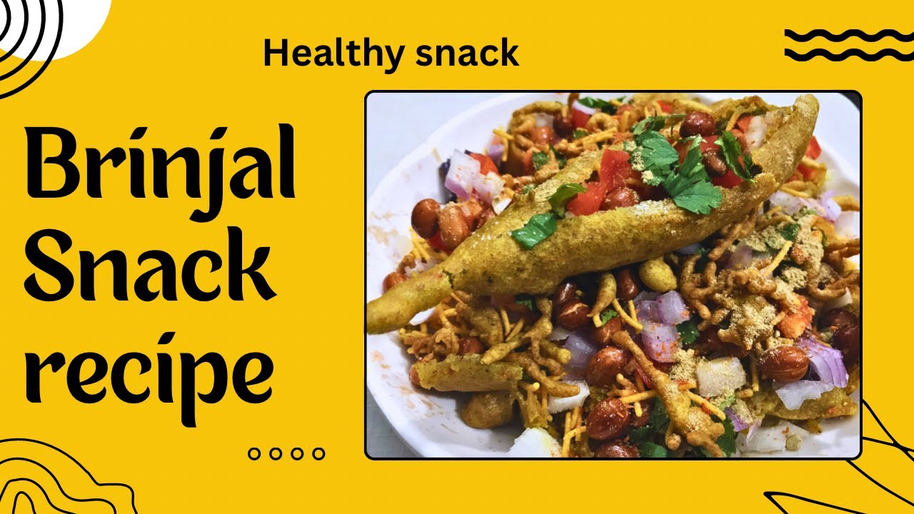 Healthy-easy brinjal snack recipe#snacks#brinjal#eveningsnacks#teatimesnacks#uniquerecipe#easyrecipe