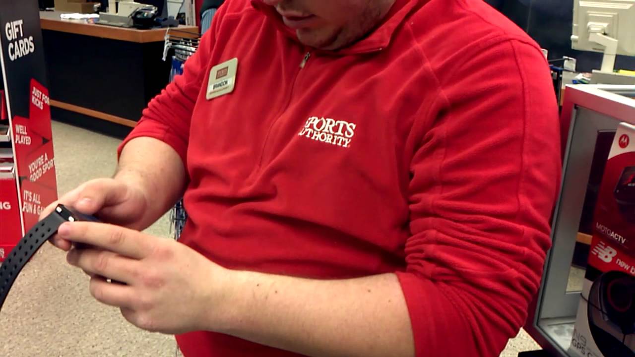 Sports Authority store associate video