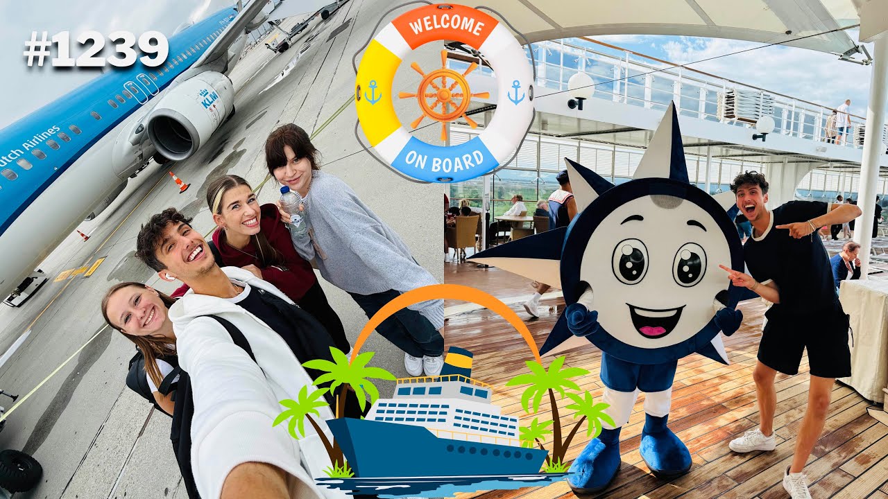 We gaan varen op cruiseschip MSC Lirica! #1239