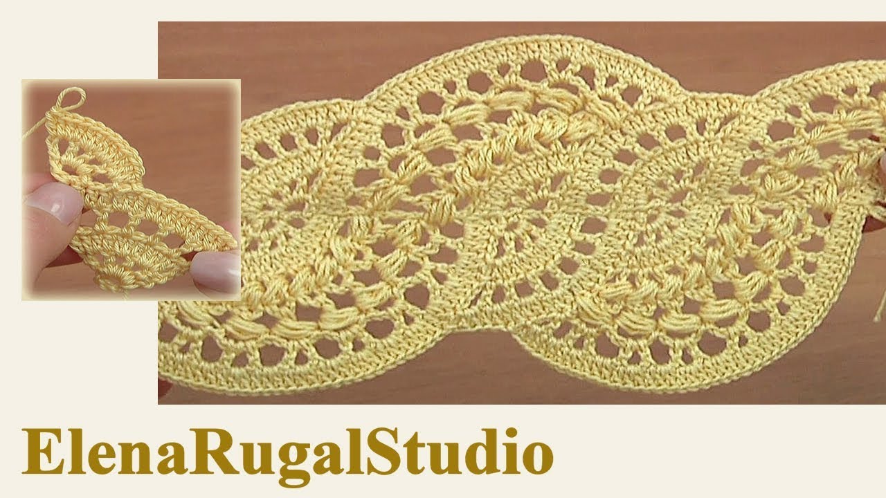 Beautiful Crochet Lace  Tutorial 28 Part 1 of 4