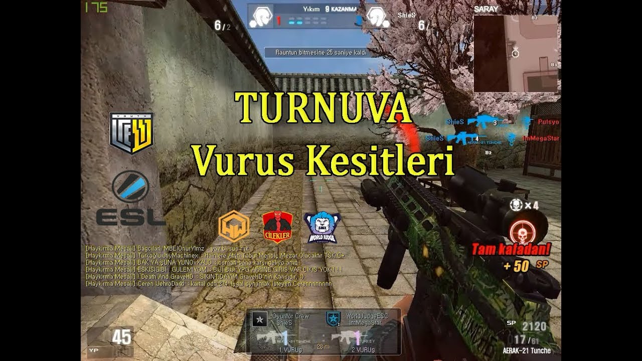 [ESL] ShieS WOLFTEAM TURNUVA VURUŞ KESİTLERİ  