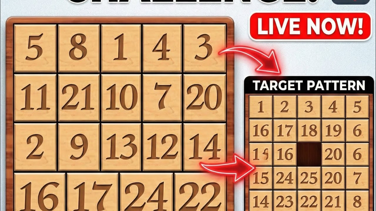 Live 🔴 Speedrunning Numpuz: Target Pattern Mode! ⚡