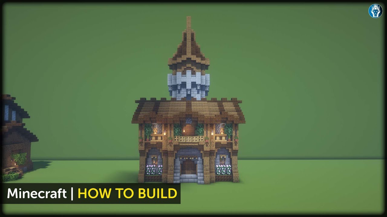 Minecraft How to Build a Medieval Treasury Tutorial