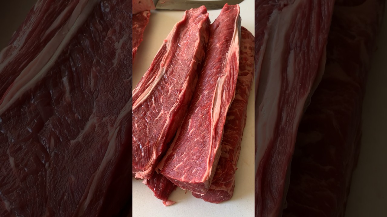 Meat cut ,ready for process to cure before smoking ❤️