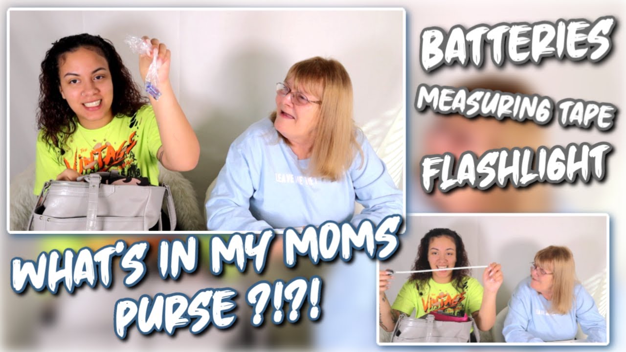 What's In My Moms Purse ?!?! 👜 | Crissy Danielle