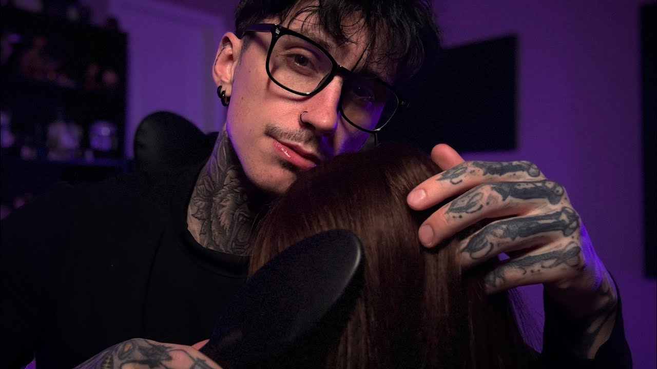 Your Boss Brushes Your Hair ASMR