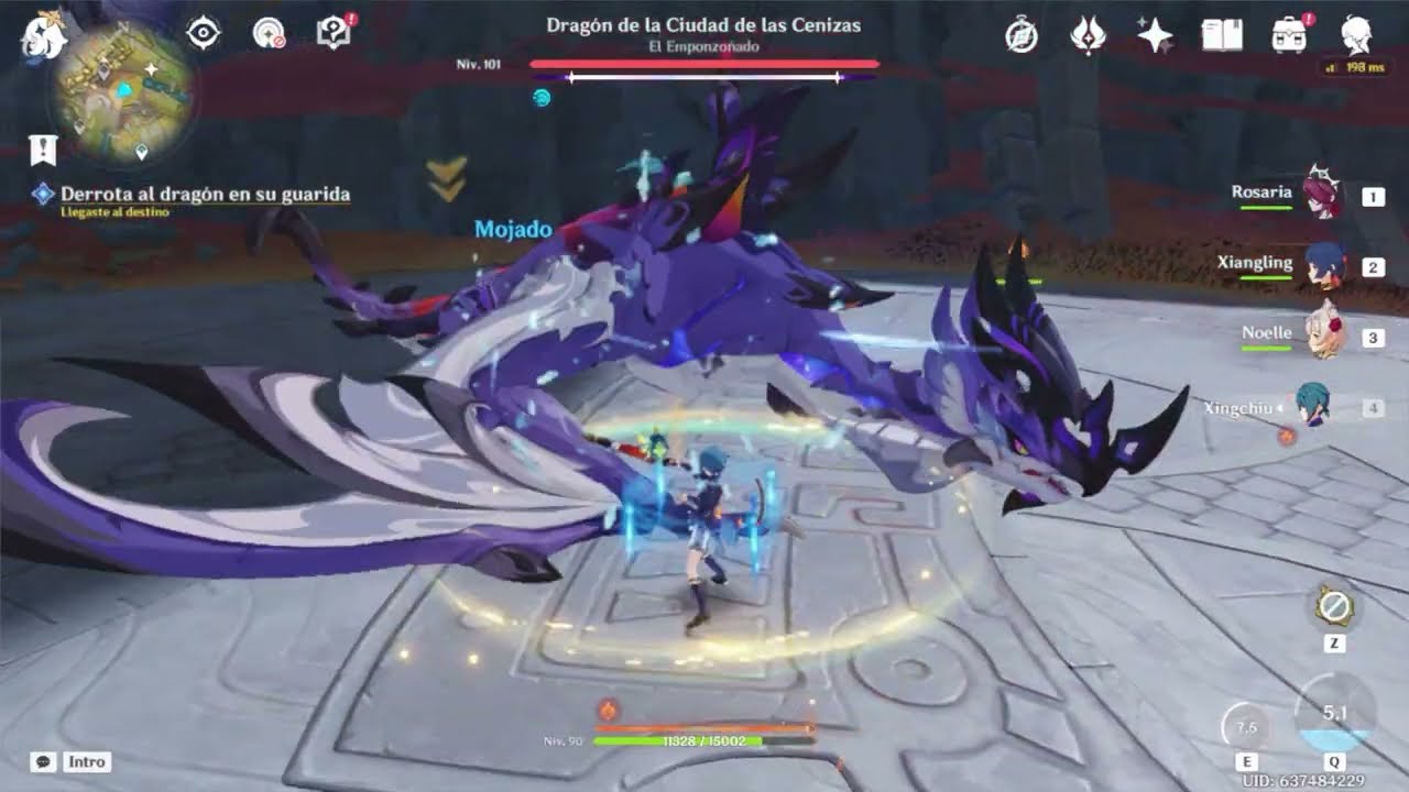 Derrota al dragón en su guarida.