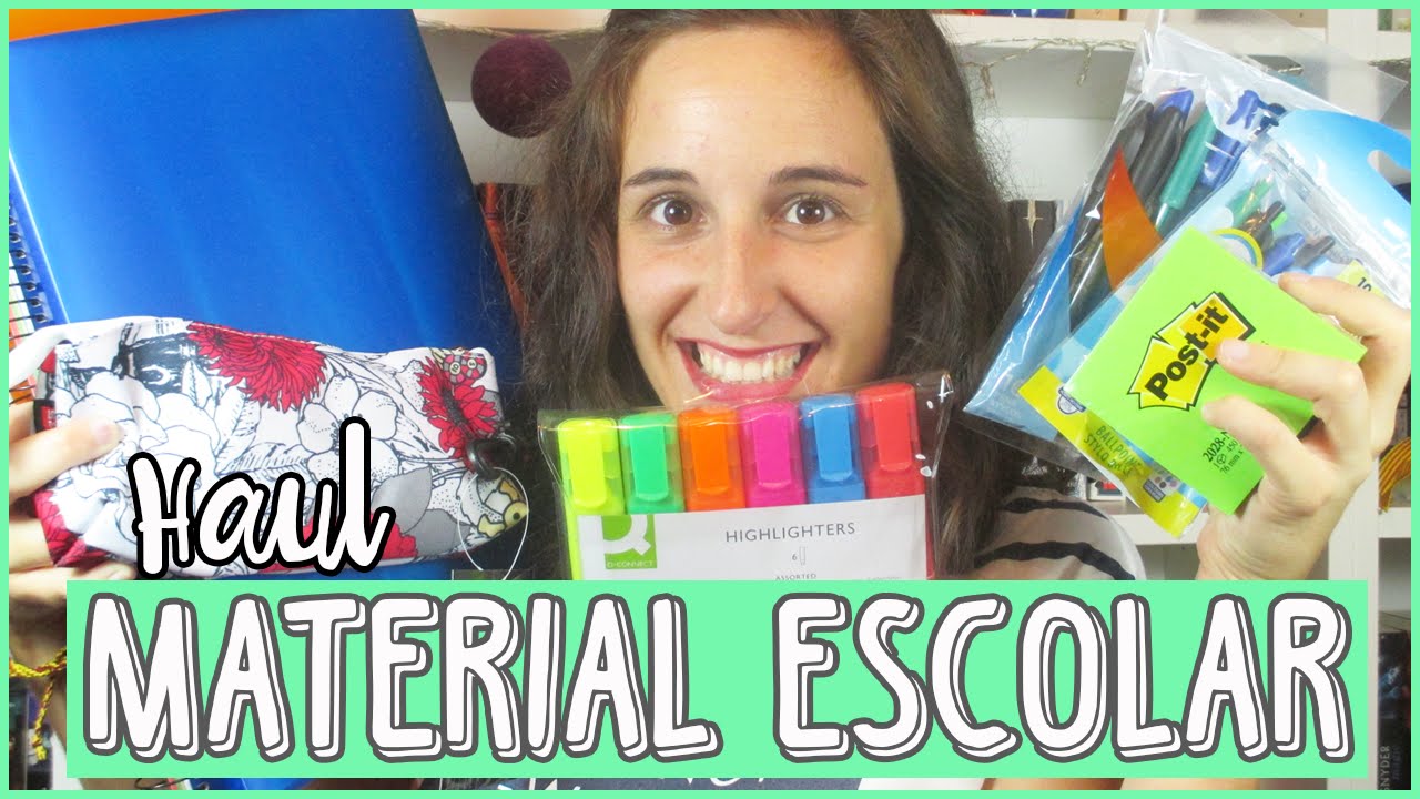 HAUL MATERIAL ESCOLAR 2016