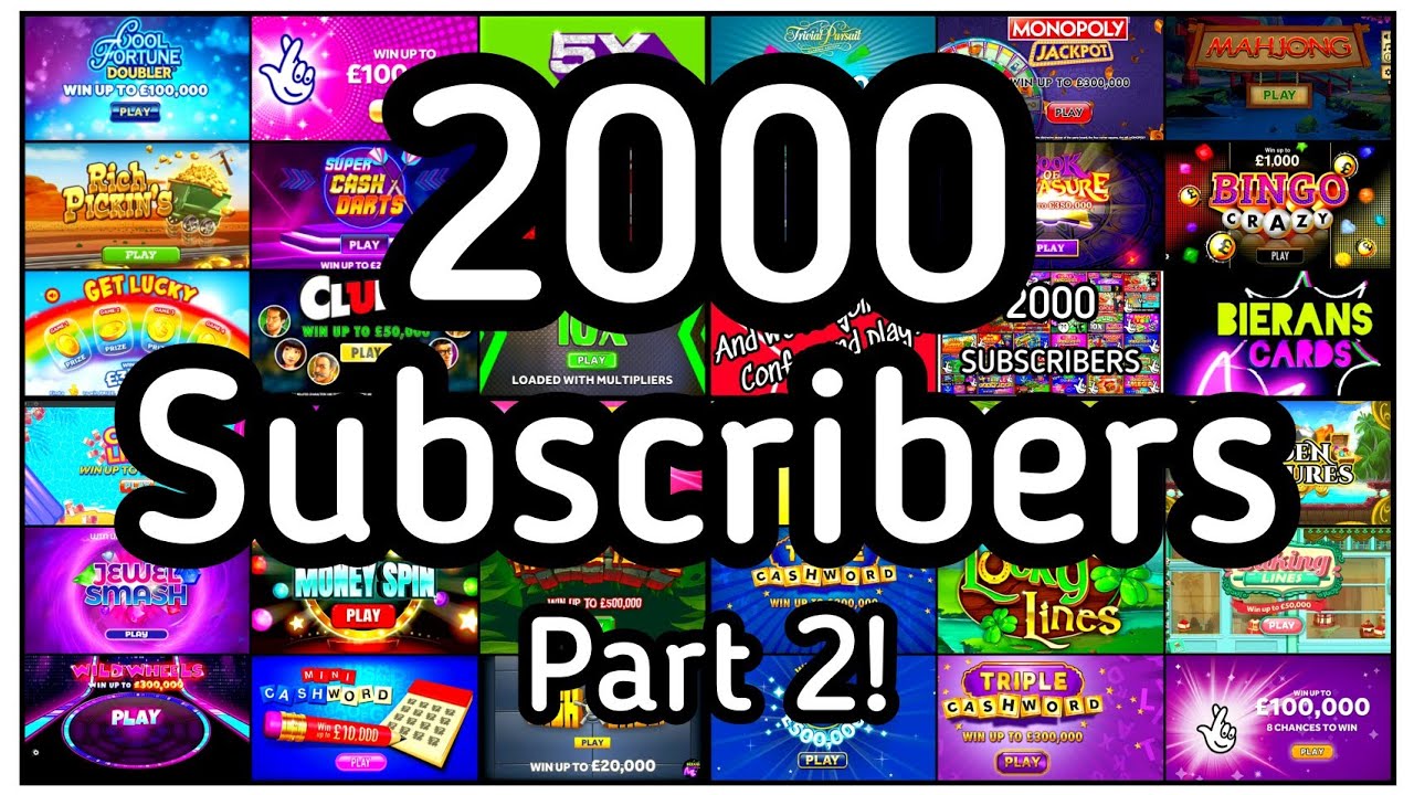ALL the scratch cards online with £50?! | Part 2 | Bierans Cards