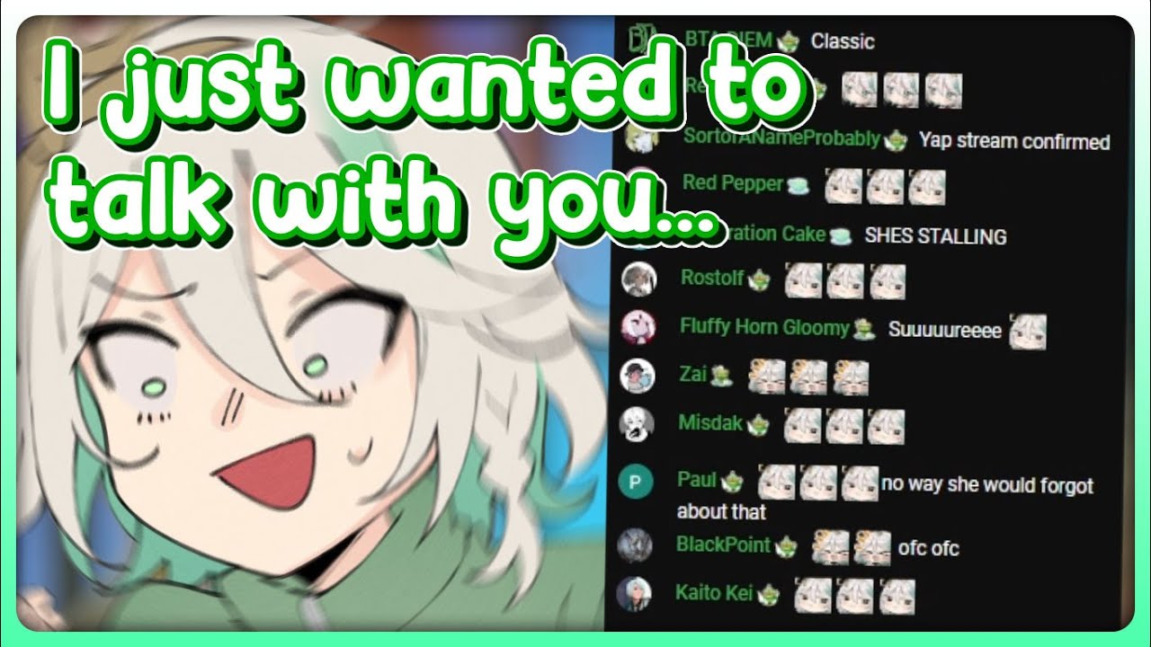 Cecilia Just Wants to Chat with Us... Totally Not Because She Hasn't Downloaded the Game