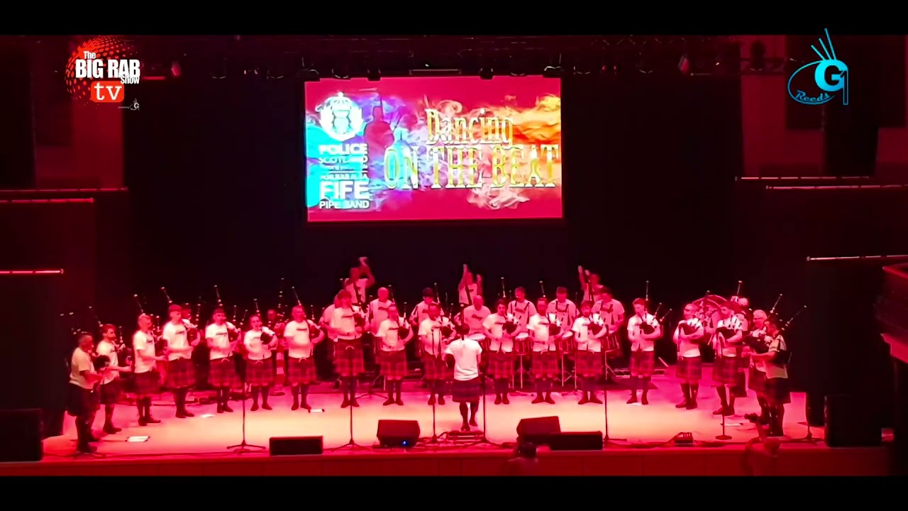 Dancing on the beat .Fife police quicksteps set