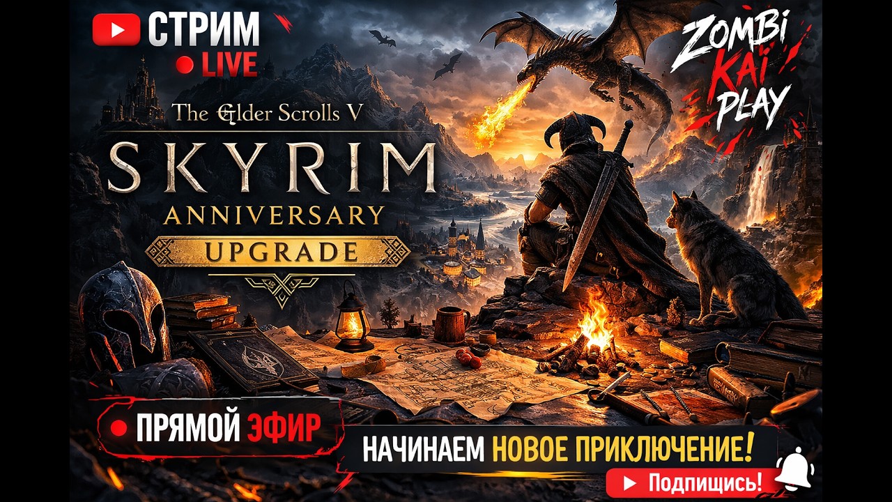 Skyrim Anniversary Upgrade ► Начинаю новое приключение | Прохождение Skyrim