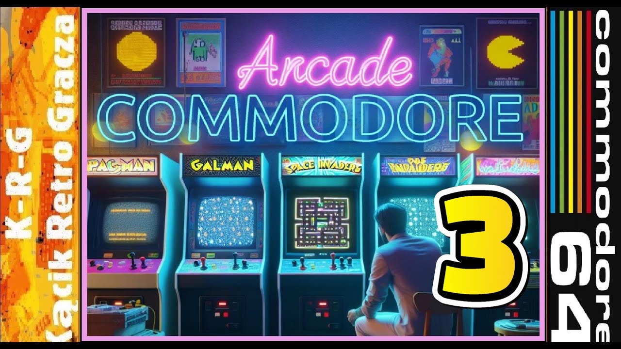 GRY ARCADE NA COMMODORE C64 : Cześć 3