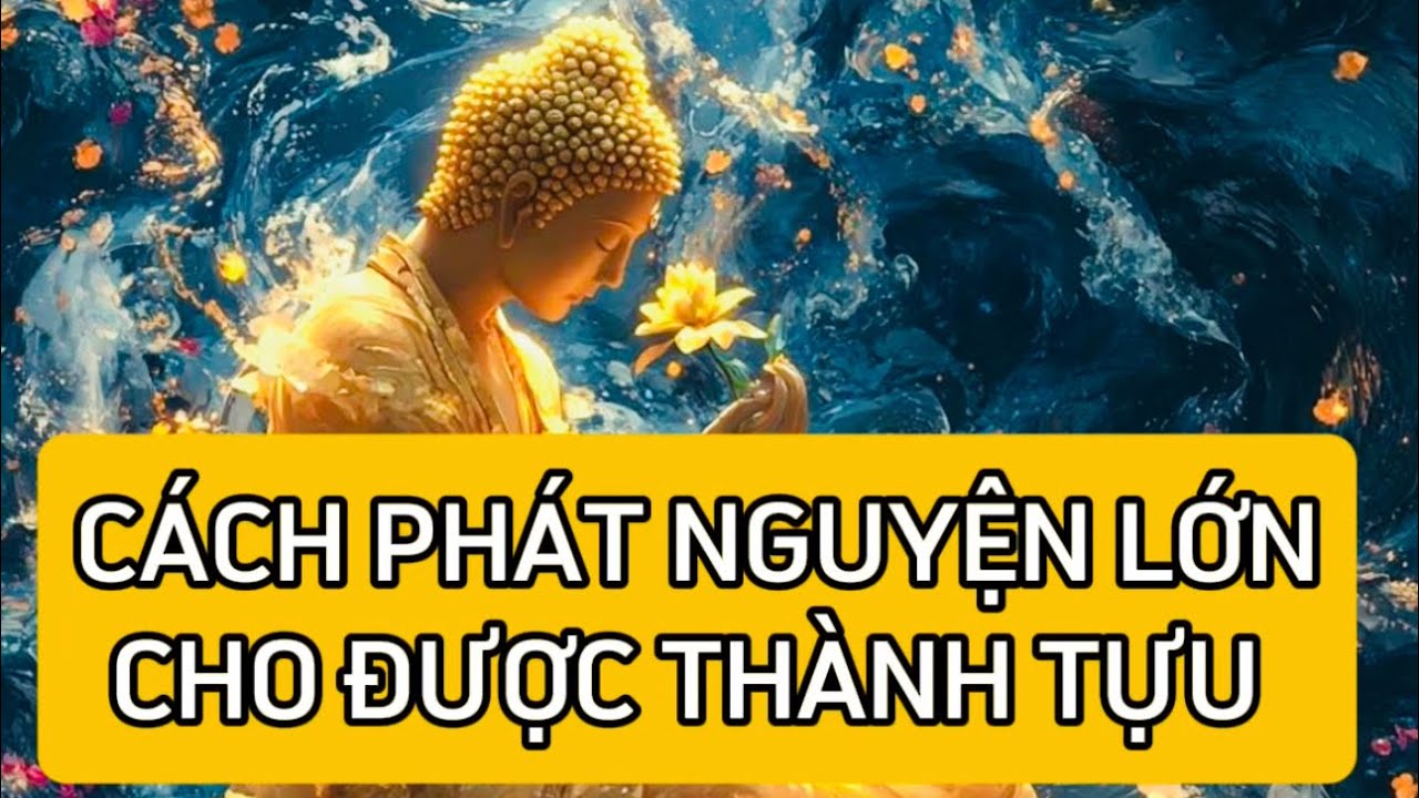 CÁCH LÀM CHO LỜI NGUYỆN LỚN ĐƯỢC THÀNH TỰU - SƯ MINH QUÂN