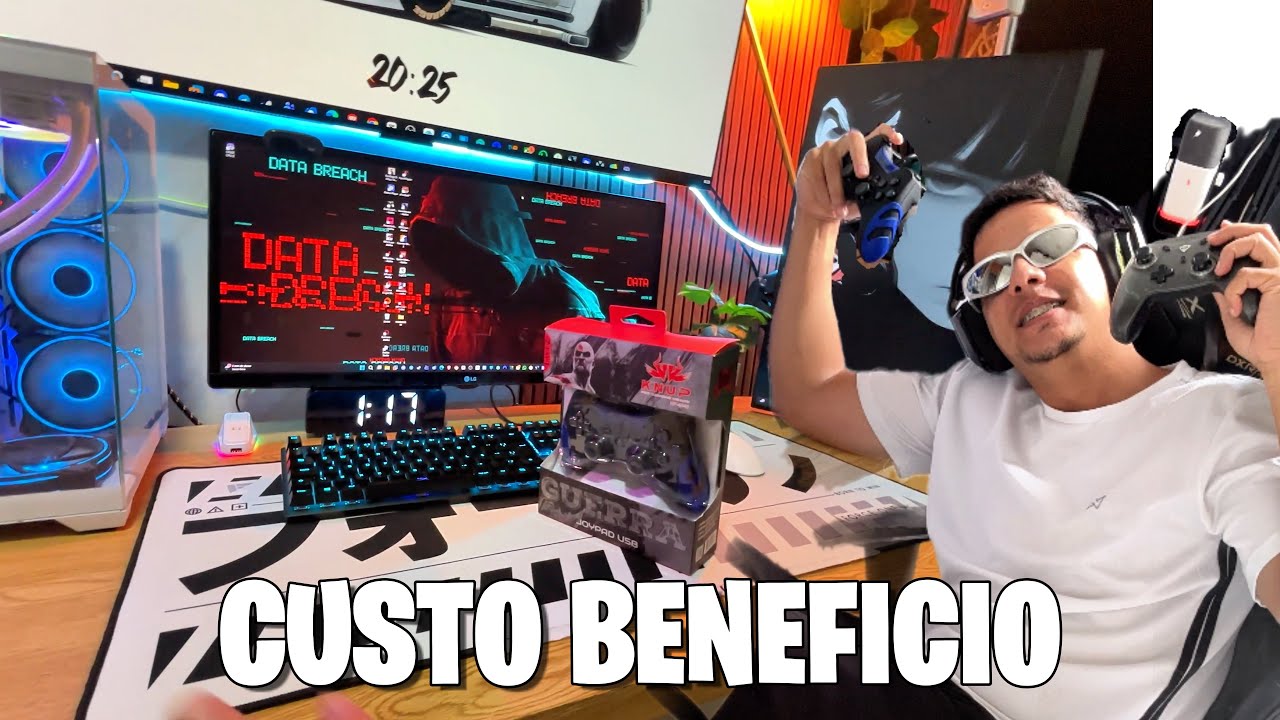 DEIXEI MEU SETUP CUSTO BENEFICIO  MINIMALISTA COM $40 REIAS KKKK