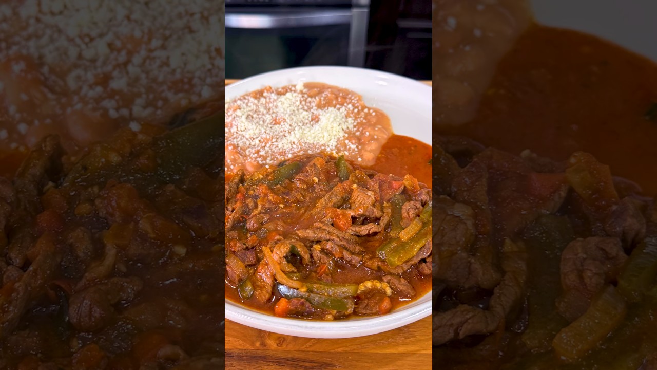 Bistec Ranchero Easy Recipe in under 30 MINUTES! #shorts