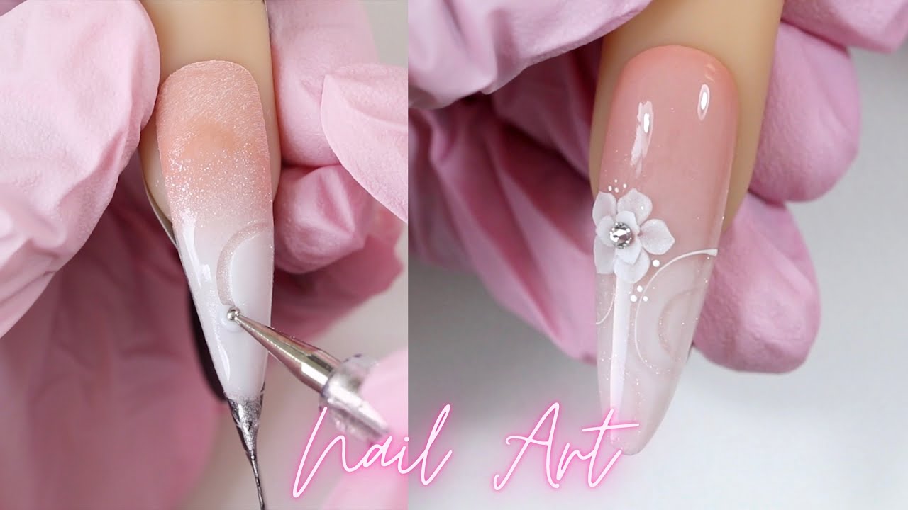 Uñas elegantes para Novia 💅🏻✨ Nail Art