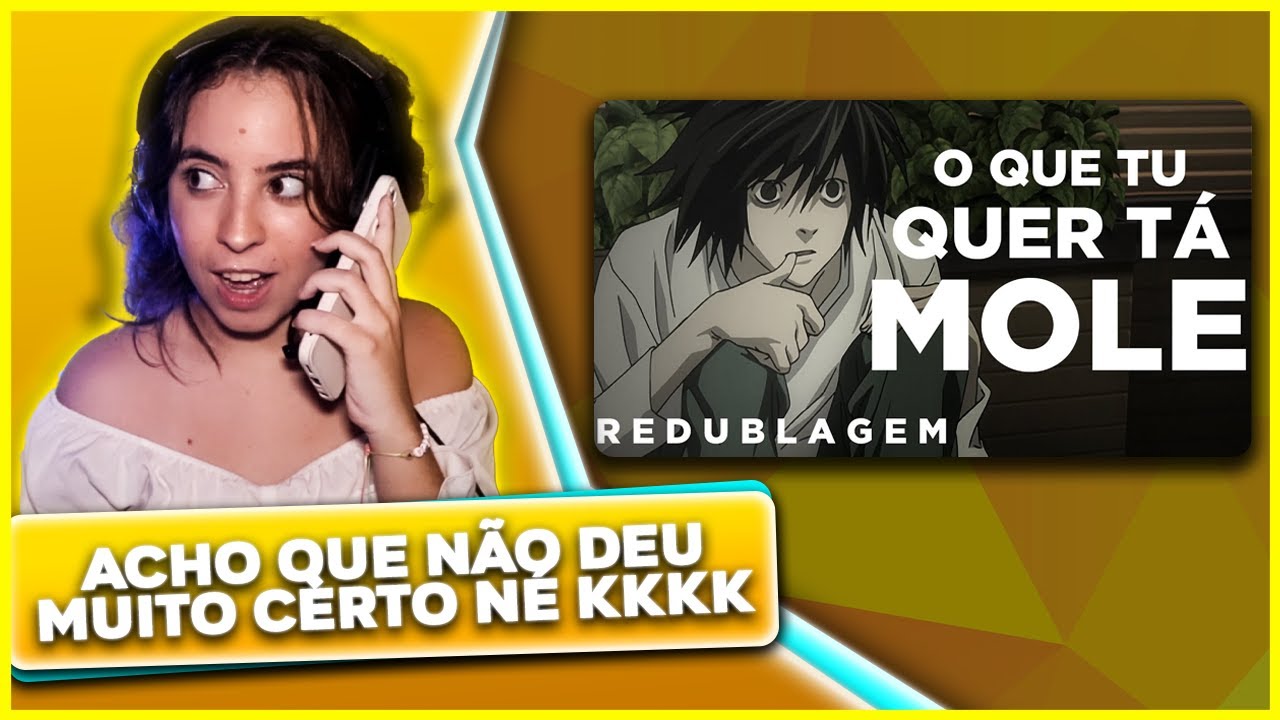 REACT - PABOLLO - DEATH NOTE DA BAGACEIRA !
