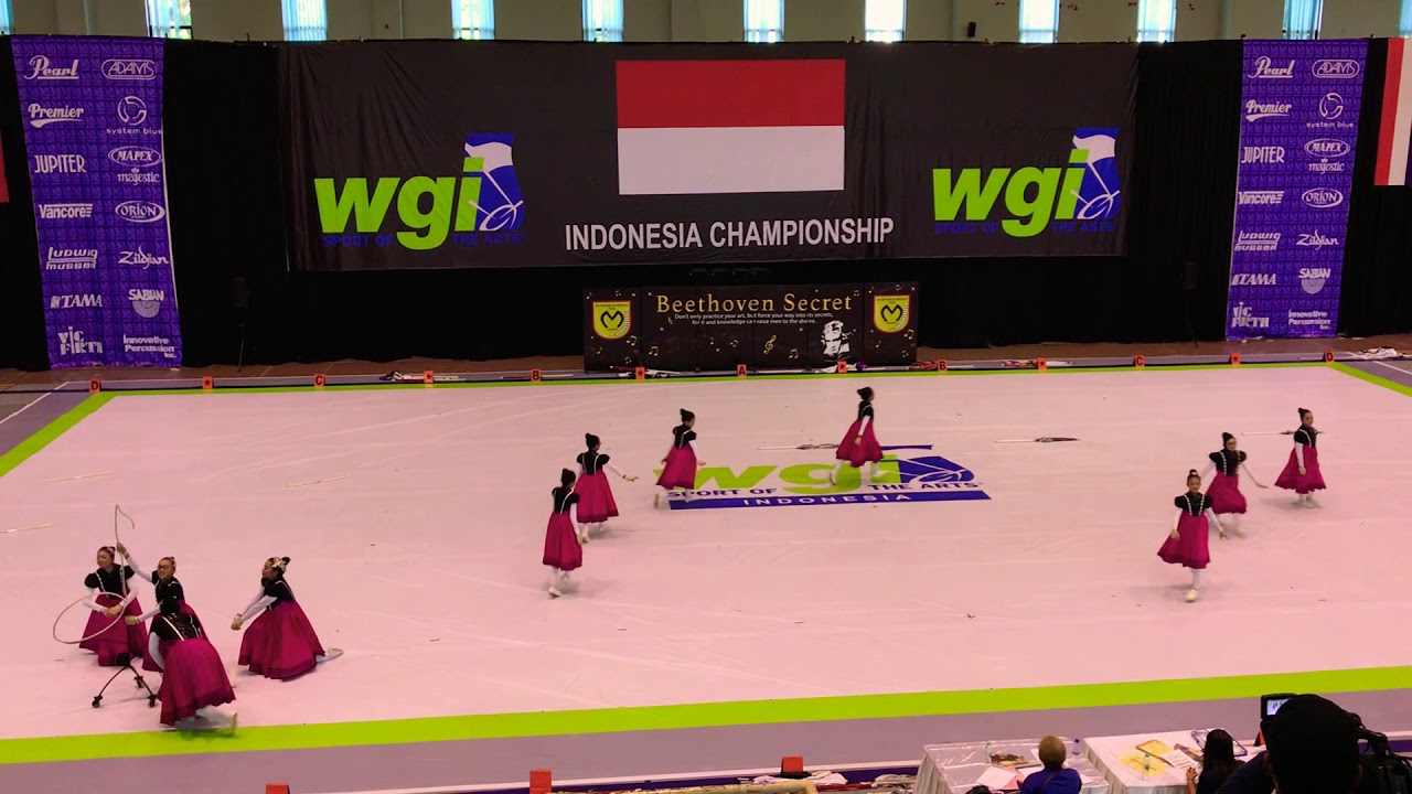 WGI Indonesia 2017 - Mexico ColorGuard Team