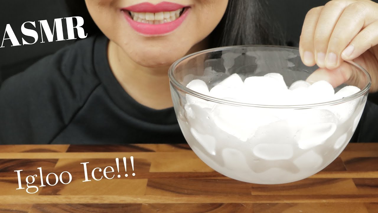 ASMR ~ IGLOO ICE EATING SOUNDS ~ EXTREME CRUNCH (No Talking)