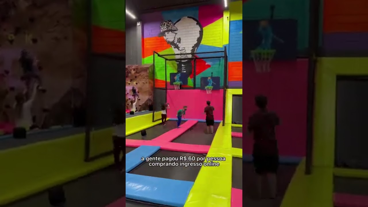 PARQUE DE CAMA EL&Aacute;STICA EM S&Atilde;O PAULO 😱 - Impulso Park