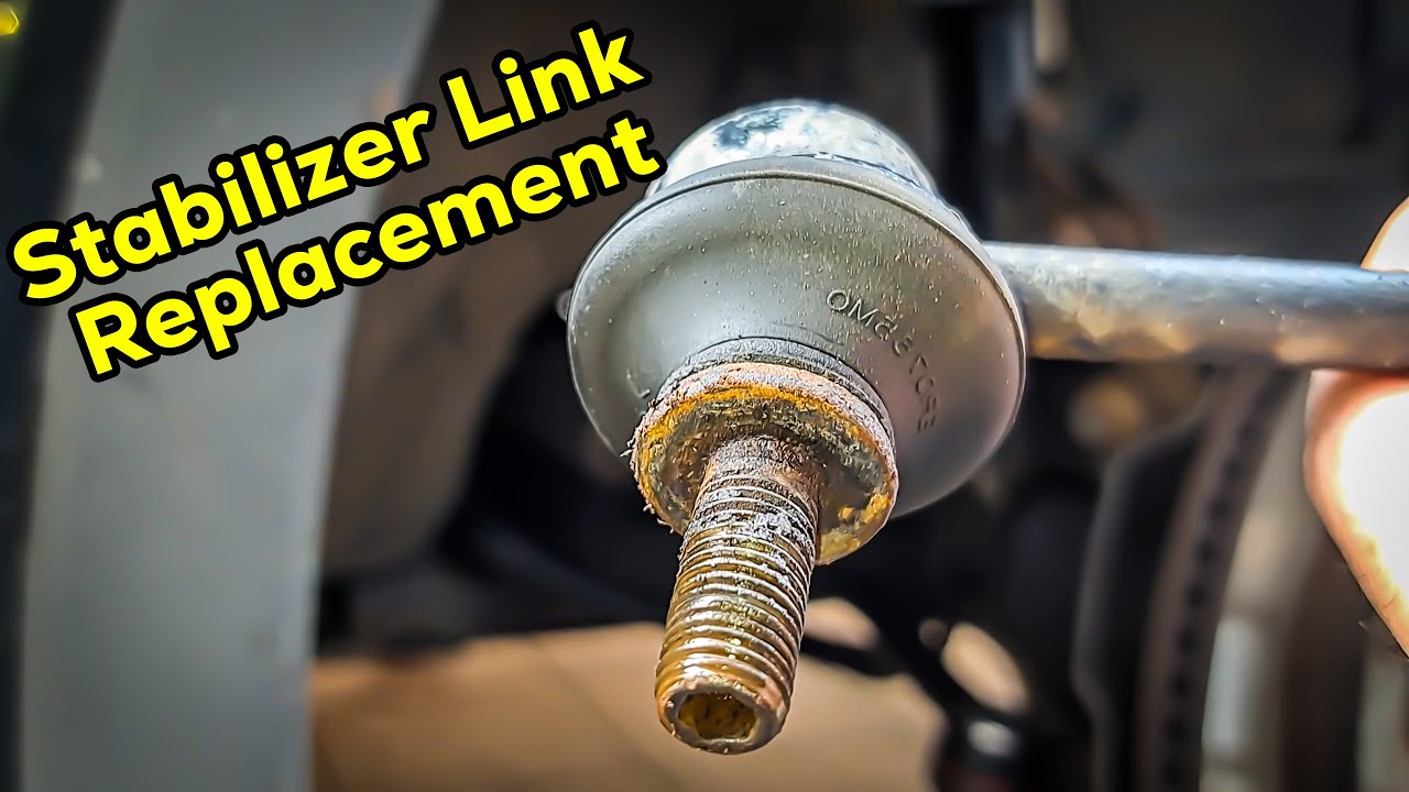How to Replace Front Stabilizer Link | Knocking Noise Fix
