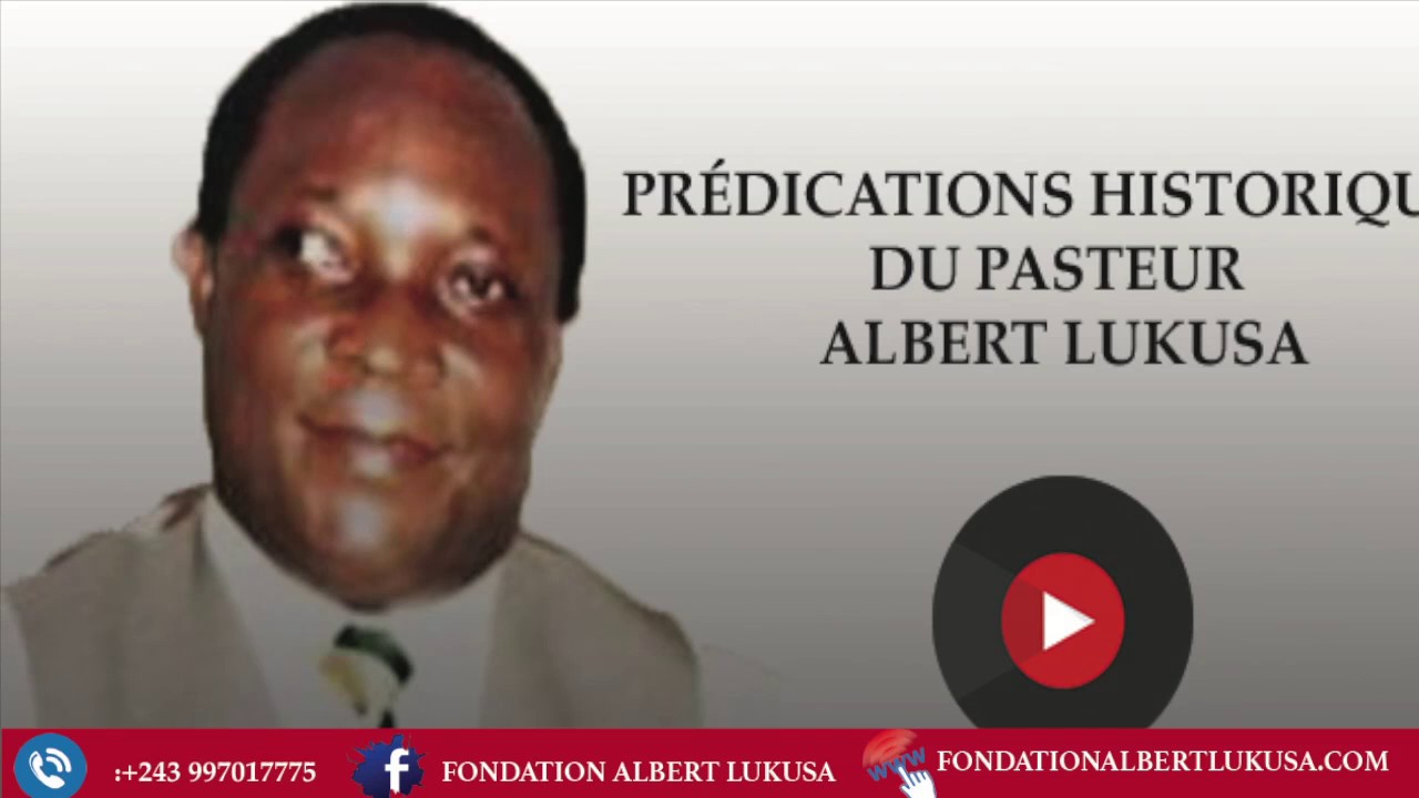 PASTEUR ALBERT LUKUSA DANS JE RENDRAIS TON NOM GRAND