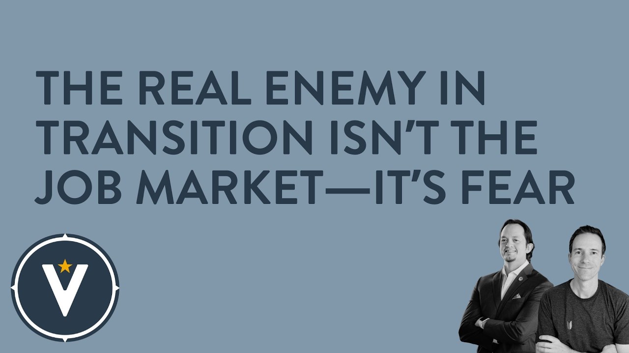 The Real Enemy in Transition Isn't the Job Market, It's Fear