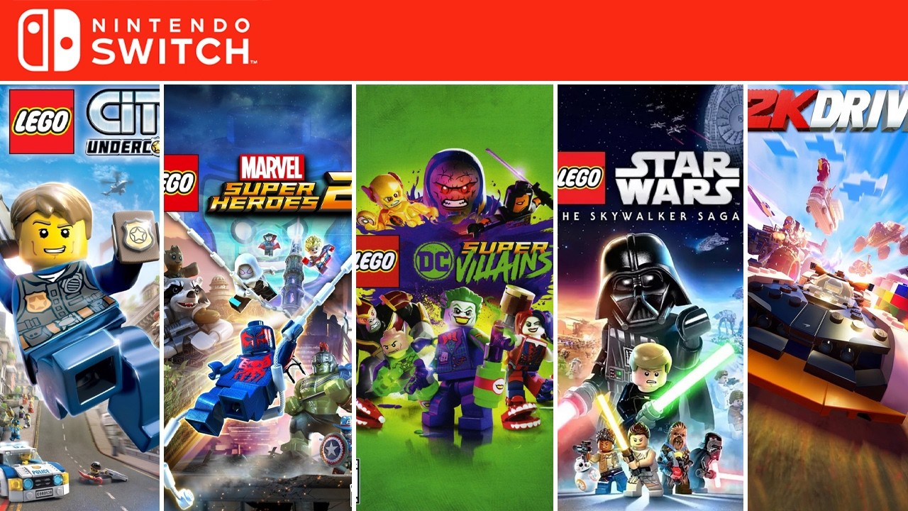 LEGO Games for Nintendo Switch