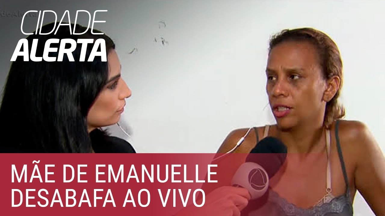 Mãe de Emanuelle fala sobre relação da família com assassino da filha