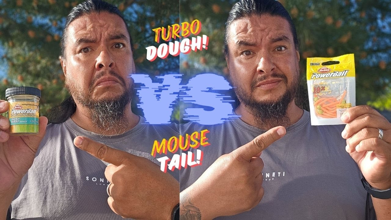 Trout fishing with Mouse Tails, Which trout bait is better?