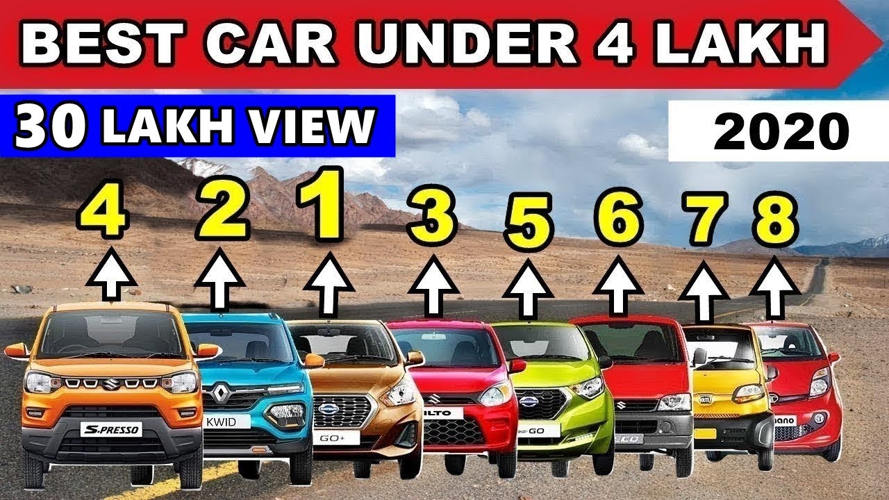 💥TOP 5 Cars under 4 lacs budget only 2019 💥4 लाख में सबसे बढ़िया गाडी खरीदना चाहते है ? | ASY