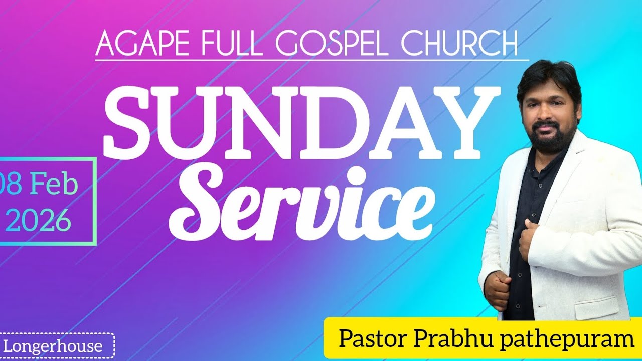 దేవుని పిలుపులోని శక్తి 08/02/2026 Sunday service 2nd message Langer house HYD 
