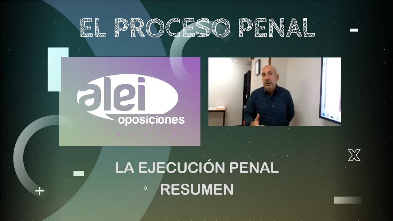 La ejecución penal