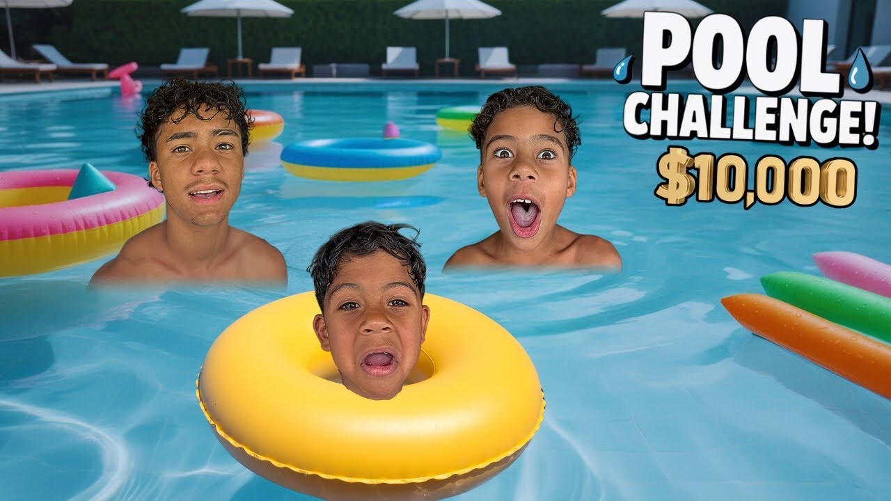 FINAL SUMMER CHALLENGE – LAST TO LEAVE THE POOL!