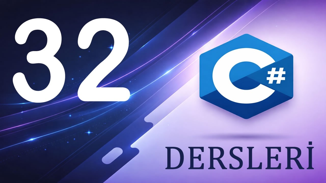 Ders 32 C# Programlamada Verbatim String ve Stringbuilder