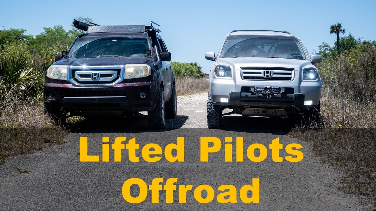Lifted Honda Pilots Off-road:  @HondaPilotOverland  @watchmehonda