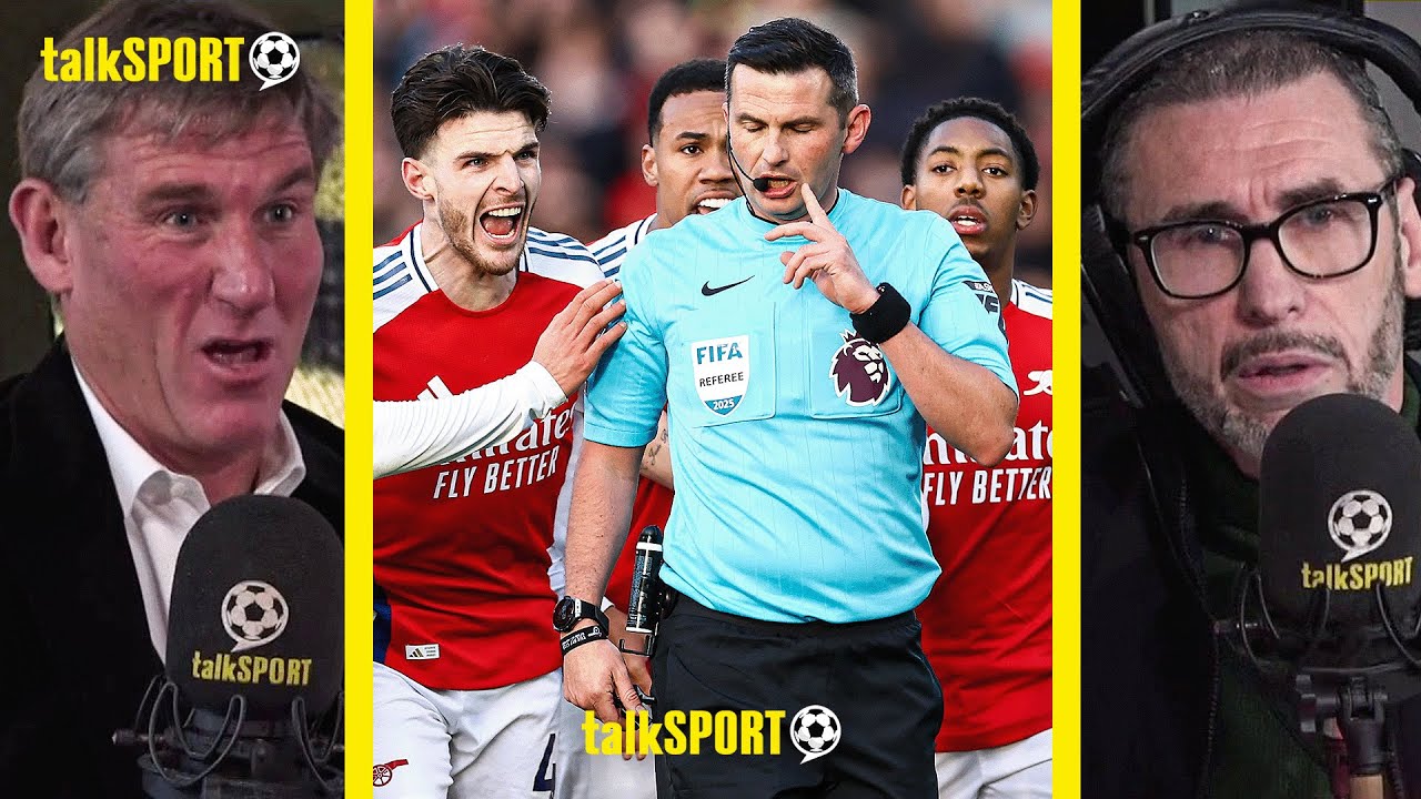 HEATED DEBATE As REF Support UK CEO Debates Michael Oliver Abuse With Martin Keown & Simon Jordan!
