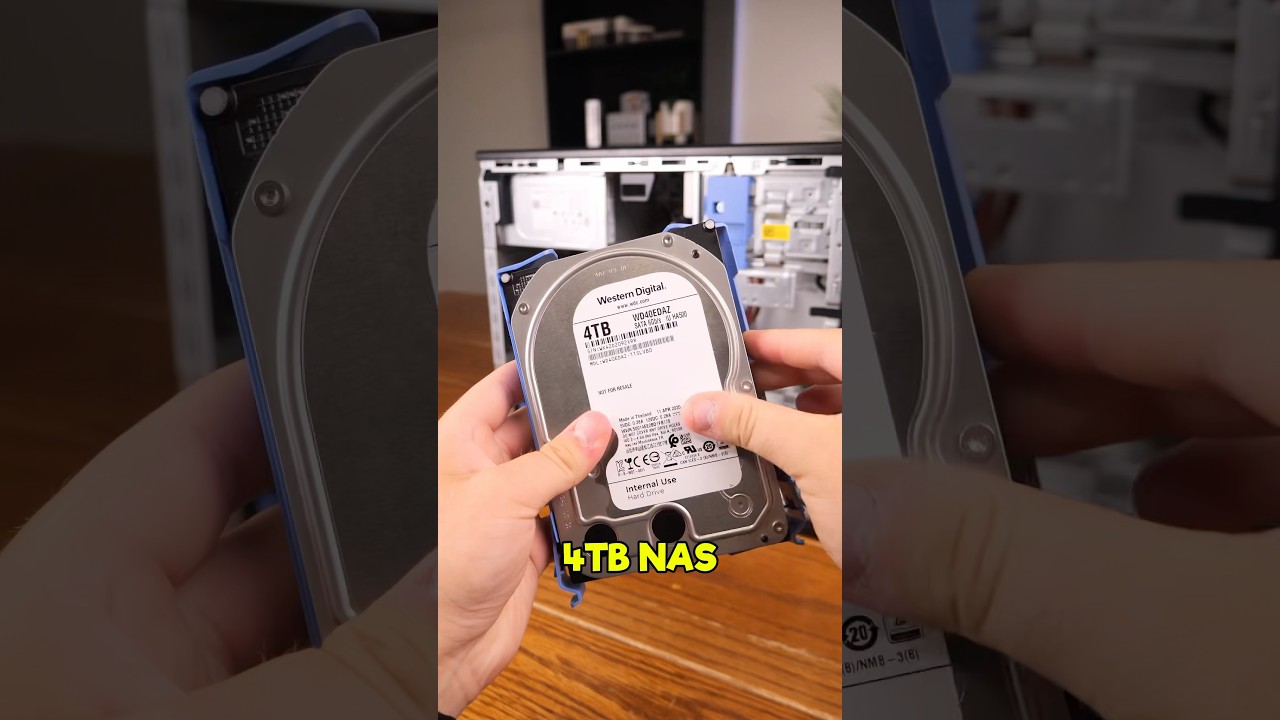 I Turned an Old Office PC into a File-Sharing Beast 🔥 #NAS #FileSharing #TechShorts