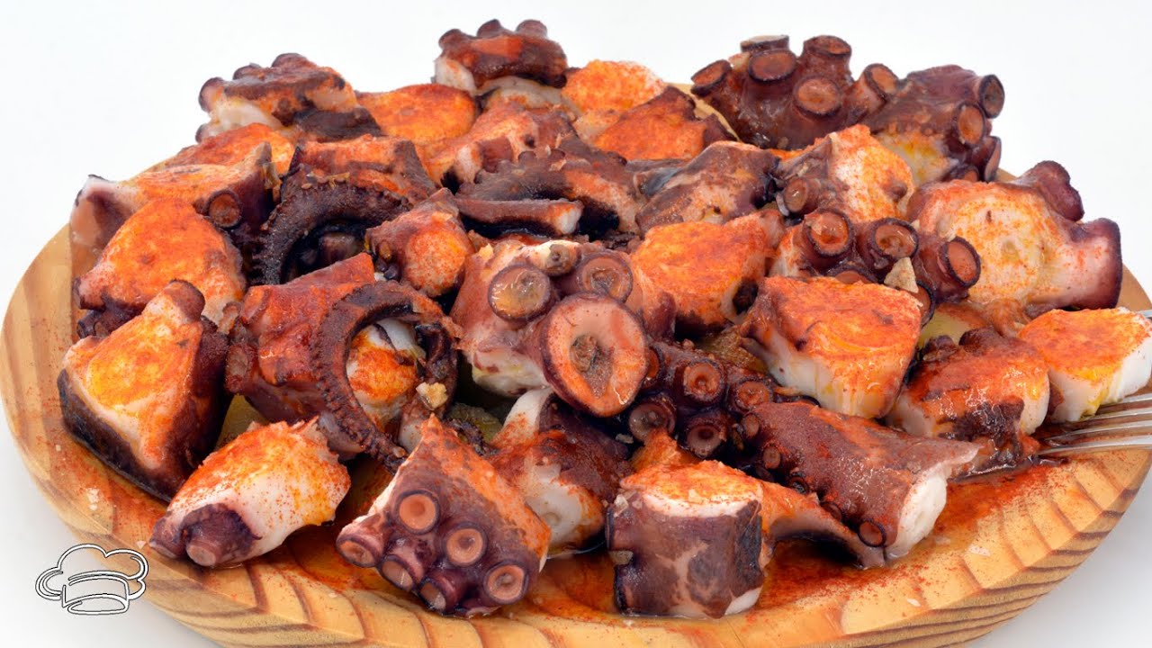 Como Cocer Pulpo al punto en casa y receta del pulpo a la gallega
