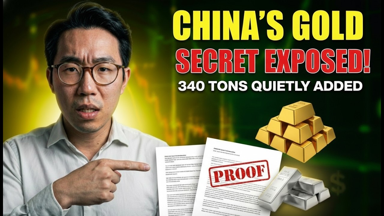 China Bought 340 Tons of Gold in SECRET - Just Reported Today (Full Breakdown)