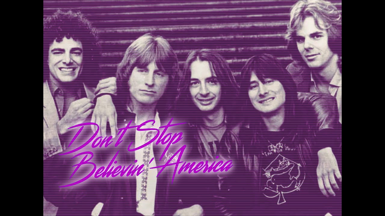 Don't Stop Believin' America - The Midnight / Journey Synthwave Mashup