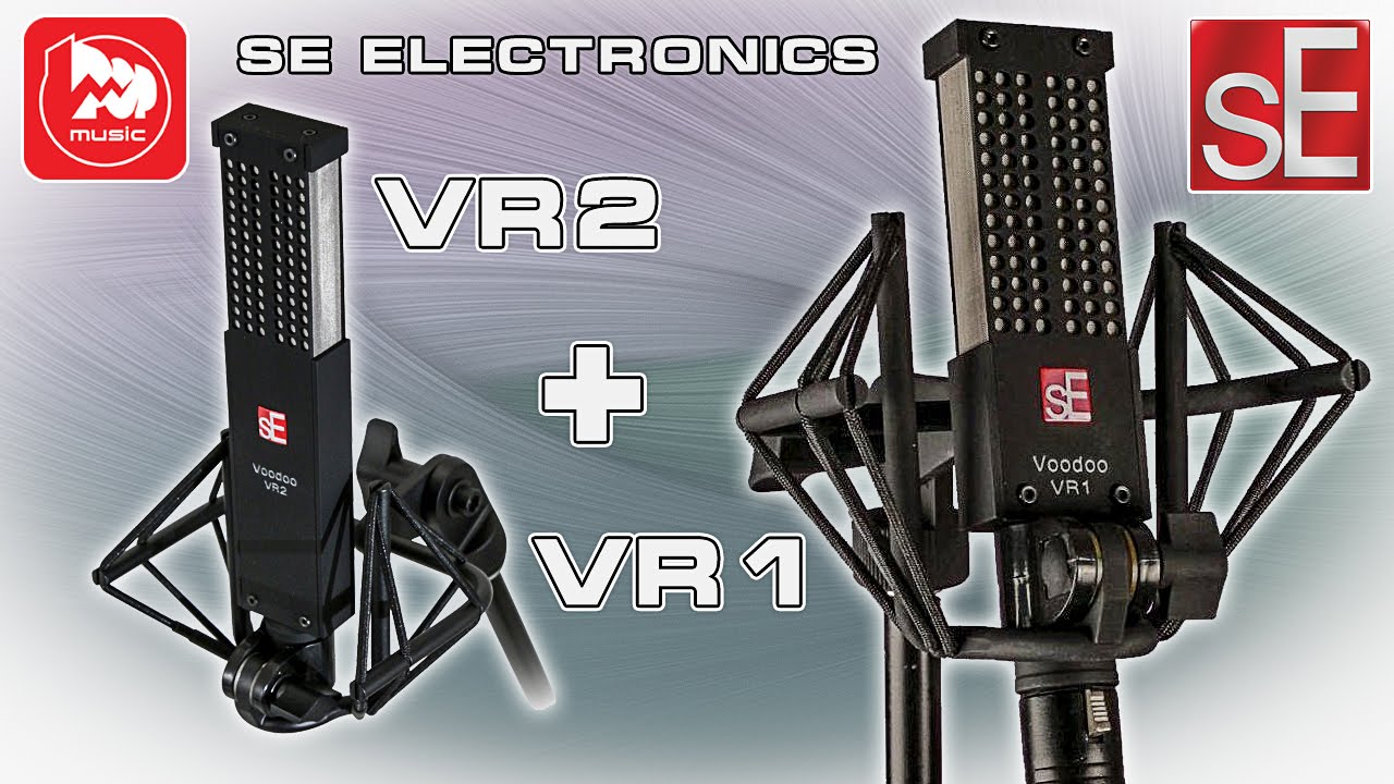SE ELECTRONICS VR2 + VR1 (что мы знаем про ленточные микрофоны и запись на них)